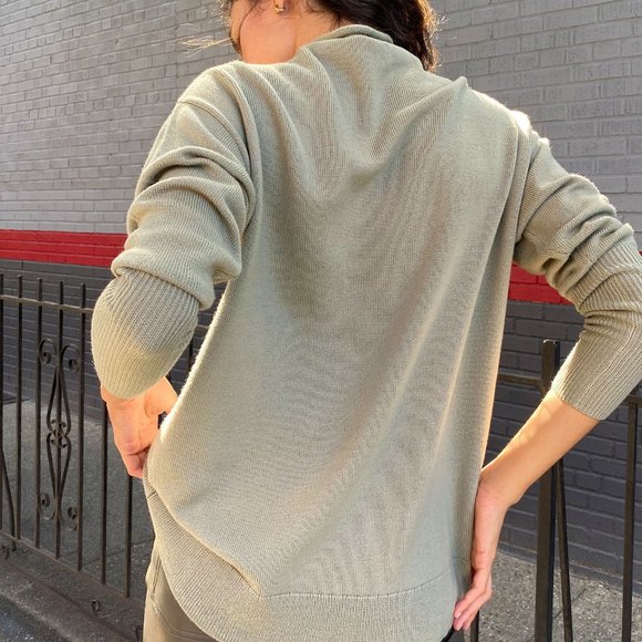 Wilfred cyprie long wool sweater - Picture 4 of 14